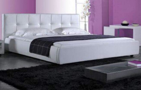 Modern plywood Linen Fabric Bed Frame upholstered bed king size Home Furniture