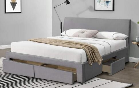 Simple Design Comfortable Double Size Storage Bed With Drawers Wholesale