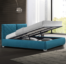 500lbs Gas Lift Double Bed Modern Assembly Required