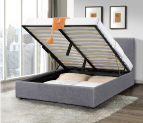 Extraordinary Tufted Storage Bed Double Size With Gas Lift Mechanism