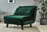 Pu Fabric Oem Odm Single Size Sofa Bed With Cushion