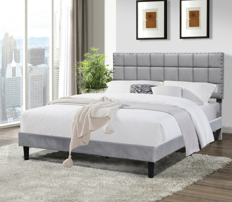One Carton Package Tufted Bed Frame Headboard Queen Size
