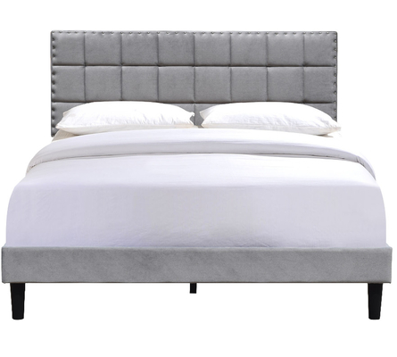 One Carton Package Tufted Bed Frame Headboard Queen Size