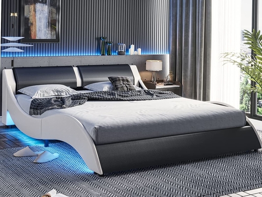 The Upholstered Bed Comes In 16 Colors To Choose From And It's Designed To Work For Everyone.