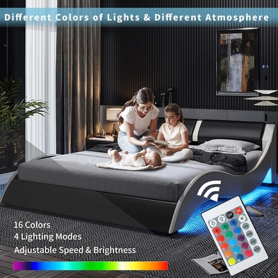 The Upholstered Bed Comes In 16 Colors To Choose From And It's Designed To Work For Everyone.