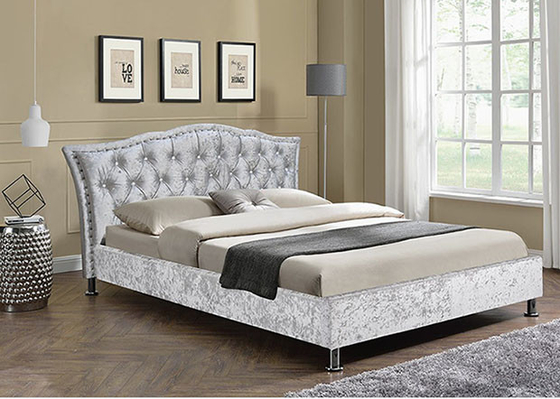 Customizable Size for You and Color and Material Options for This Upholstered Bed Frame.