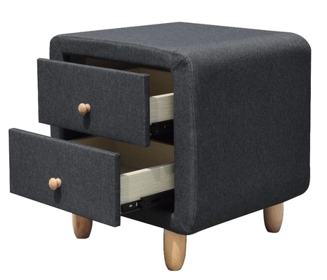 Linen Fabric Fabric Bedside Table