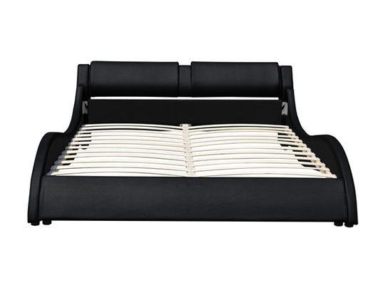 Footend LED Upholstered Bed