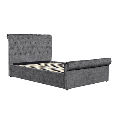 Tufted Gas Lift Storage bed