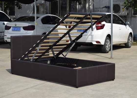 Europe Style Gas Lift Storage Bed EN1725 Sunny Home Furniture Black