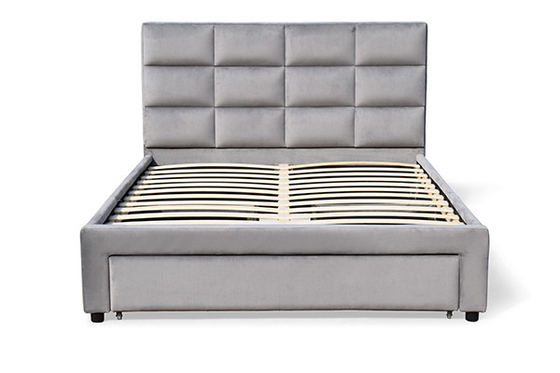 Tufted Plywood Bed Frame