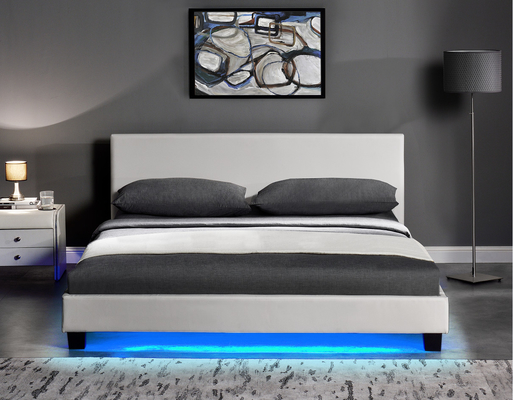 140 X200 CM LED Upholstered Bed