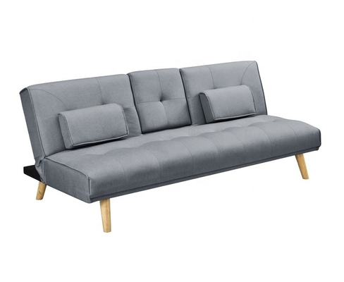 Multifunction Yellow Velvet Sofabed