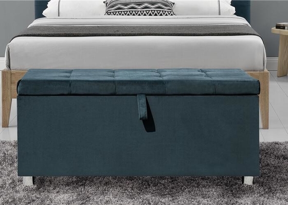 Foldable Fabric Storage Ottoman