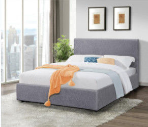 Modern design Linen Fabric King Size Tufted storage Bed Frame BSCI